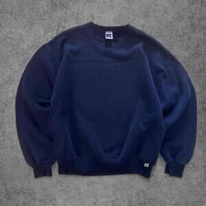 90s Navy Russell Athletic Crewneck